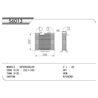 適用于INTERCOOLER INTERCOOLER