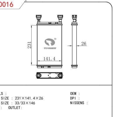 適用于CHINESE CAR 