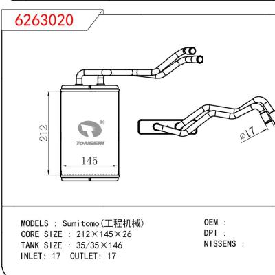 適用于CHINESE CAR SUMITOMO(工程機(jī)械）