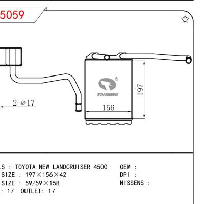 適用于TOYOTA TOYOTA NEW LANDCRUISER 4500