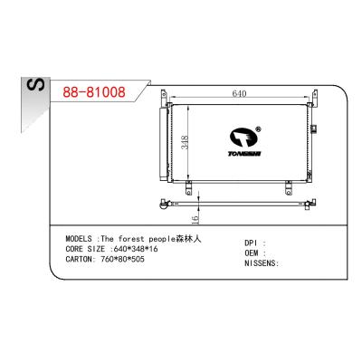 適用于SUBARU The forest people森林人