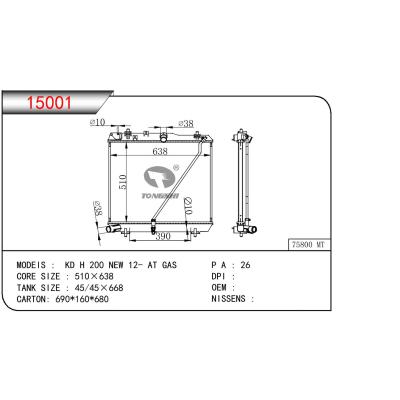 適用于TOYOTA KD H 200 NEW 12- AT GAS