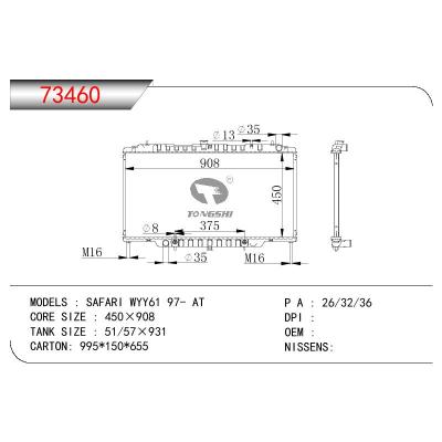 適用于NISSAN SAFARI WYY61