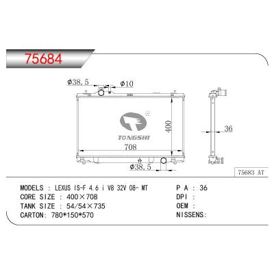 適用于TOYOTA LEXUS IS F 5.0L V8