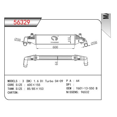 適用于MAZDA 3 (BK) 1.6 DI TURBO OEM:Y601-13-550 B/Y60113550B