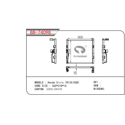 適用于HONDA?Honda?Civic（R134/EG8)?OEM:80100-S7S-003