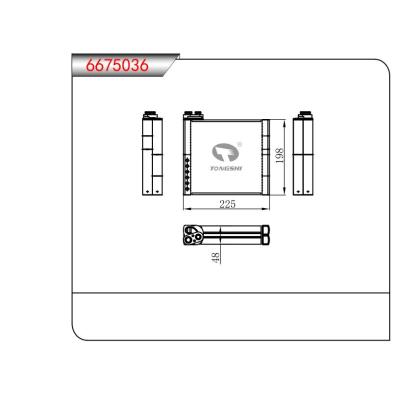 適用于豐田08-14 豐田GRJ200/VDJ200/UZJ200昂  蒸發(fā)器