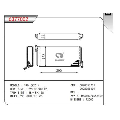  適用于190 (W201) OEM:0028353701,0028355401