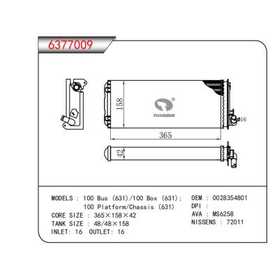  適用于100 Bus (631)/100 Box (631) ;100 Platform/Chassis (631) OEM:28354801