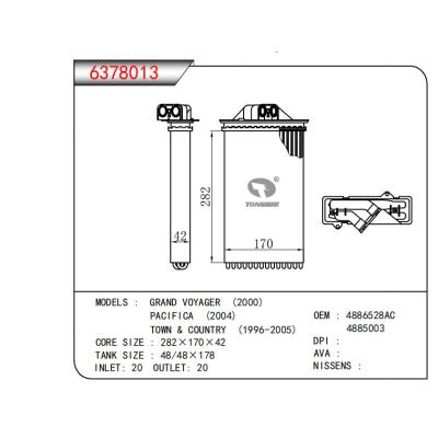  適用于GRAND VOYAGER(2000)PACIFICA(2004)TOWN & COUNTRY(1996-2005) OEM:4886528AC,4885003