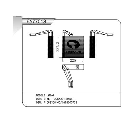 適用于??W169???蒸發(fā)器