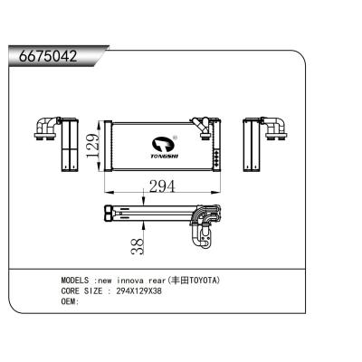 適用于    new innova rear(豐田TOYOTA)   蒸發(fā)器